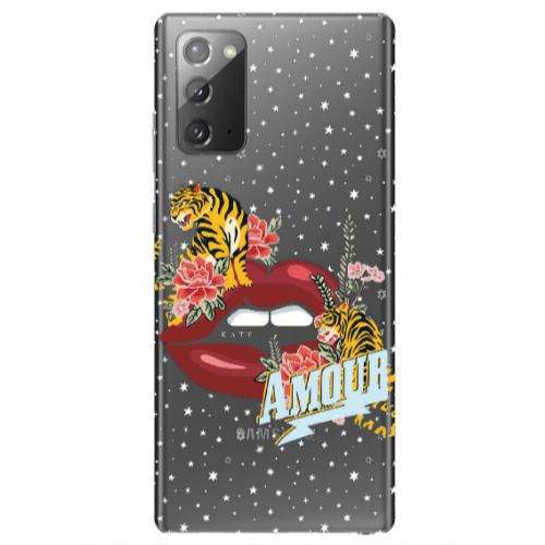 Samsung Note 20 Amour Transparent Silicone TPU Θήκη