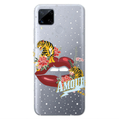 Realme C25S Amour Transparent Silicone TPU Θήκη