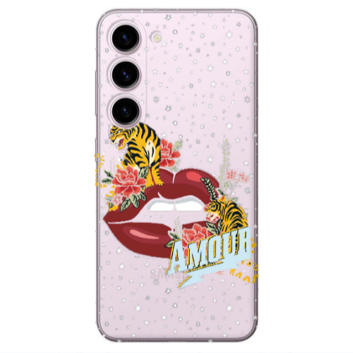 Samsung S23 Amour Transparent Silicone TPU Θήκη