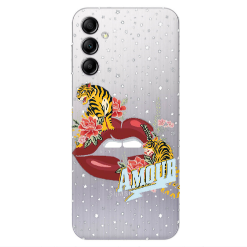Samsung A24 Amour Transparent Silicone TPU Θήκη