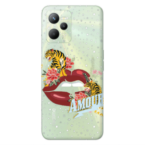 Realme C35 Amour Transparent Silicone TPU Θήκη