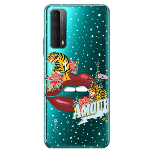 Huawei P Smart 2021 Amour Transparent Silicone TPU Θήκη