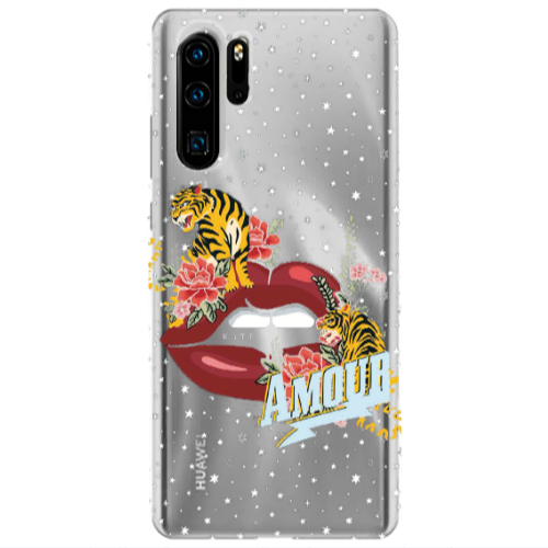 Huawei P30 Pro Amour Transparent Silicone TPU Θήκη