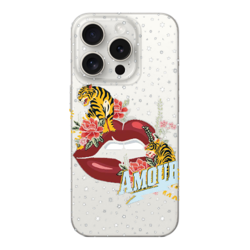 Apple iPhone 15 Pro Max Amour Transparent Silicone TPU Θήκη