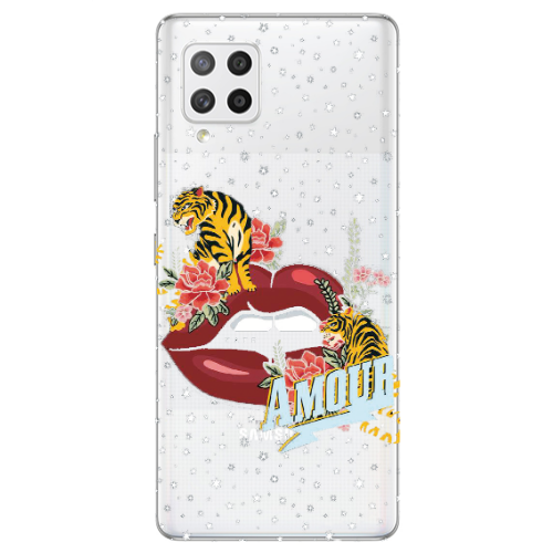 Samsung A42 5G Amour Transparent Silicone TPU Θήκη