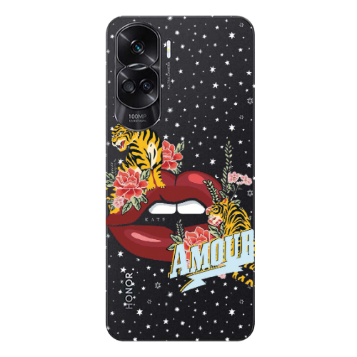 Honor 90 Lite 5G Amour Transparent Silicone TPU Θήκη