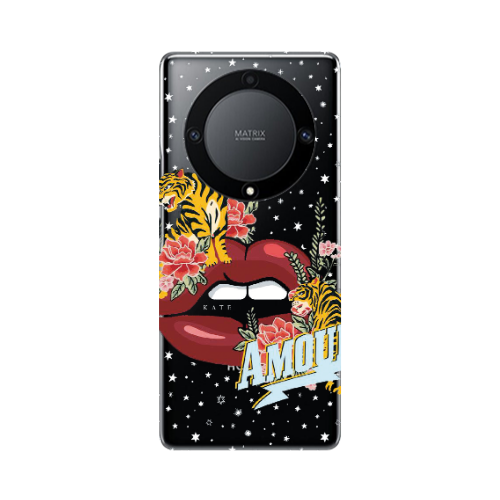Honor Magic5 Lite 5G Amour Transparent Silicone TPU Θήκη