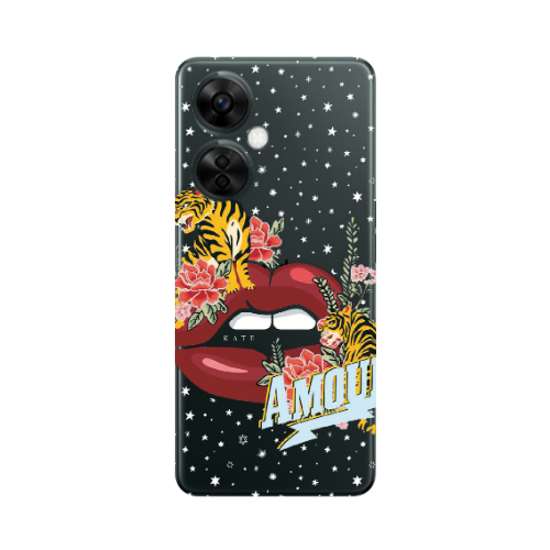 Oneplus Nord CE 3 Lite 5G Amour Transparent Silicone TPU Θήκη