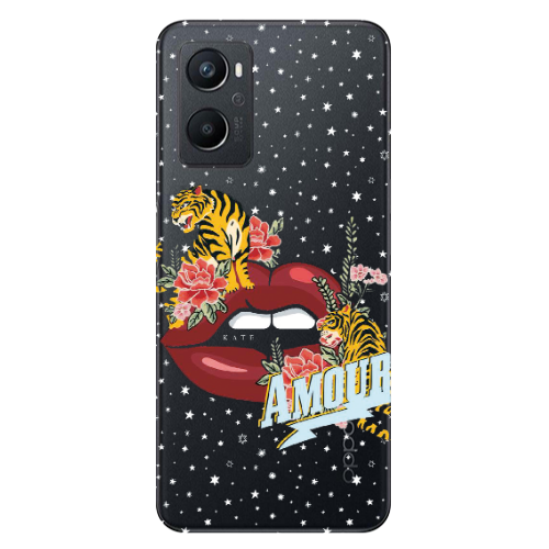 Oppo A 96 Amour Transparent Silicone TPU Θήκη