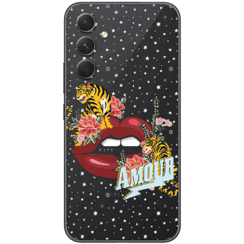 Samsung  Galaxy A05s Amour Transparent Silicone TPU Θήκη