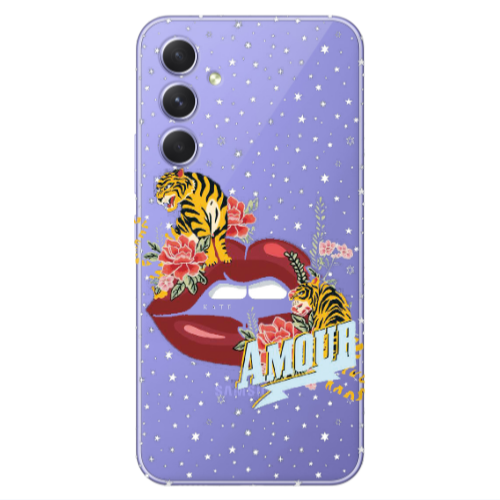 Samsung A55 Amour Transparent Silicone TPU Θήκη