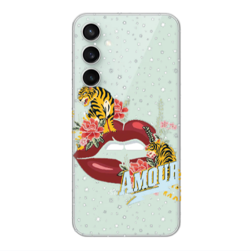 Samsung S24 FE Amour Transparent Silicone TPU Θήκη