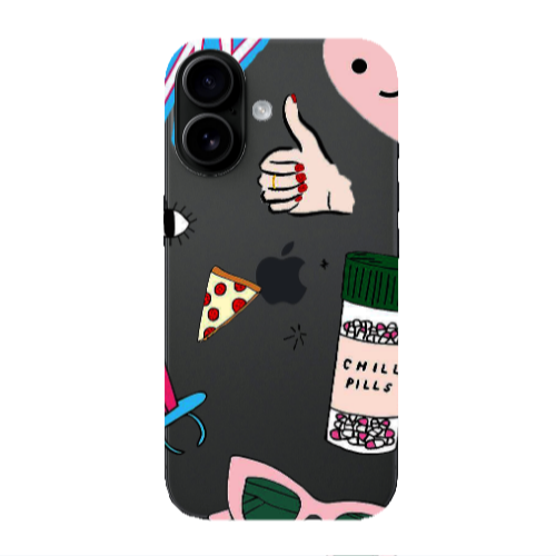 Apple Iphone 16 plus Chill Transparent Silicone TPU Θήκη