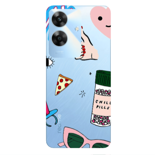 Realme Note 60 Chill Transparent Silicone TPU Θήκη