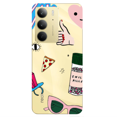 Realme C 75 Chill Transparent Silicone TPU Θήκη