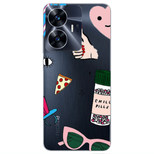 Realme Note 50 Chill Transparent Silicone TPU Θήκη