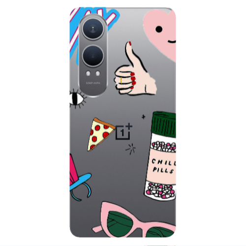 Oneplus Nord Ce 4 lite Chill Transparent Silicone TPU Θήκη
