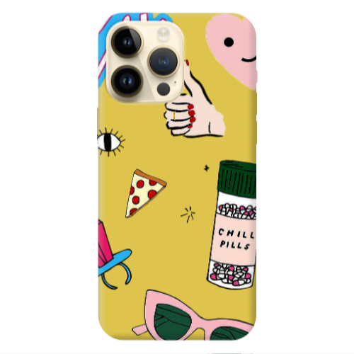 Apple iPhone 13 Pro Max Chill Yellow Colored Silicone TPU Θήκη