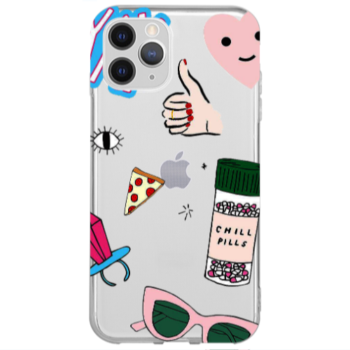 Apple iPhone 12 Pro Max Chill Transparent Silicone TPU Θήκη