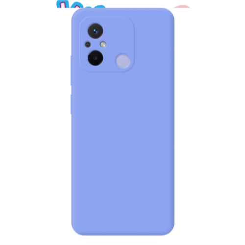 Xiaomi Redmi 12C Chill Light Purple Colored Silicone TPU Θήκη