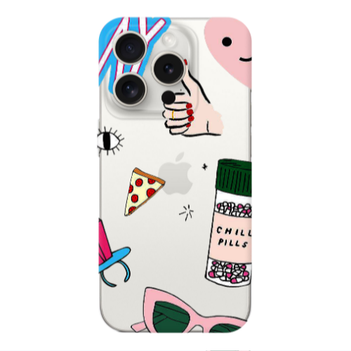 Apple iPhone 15 Pro Chill Transparent Silicone TPU Θήκη