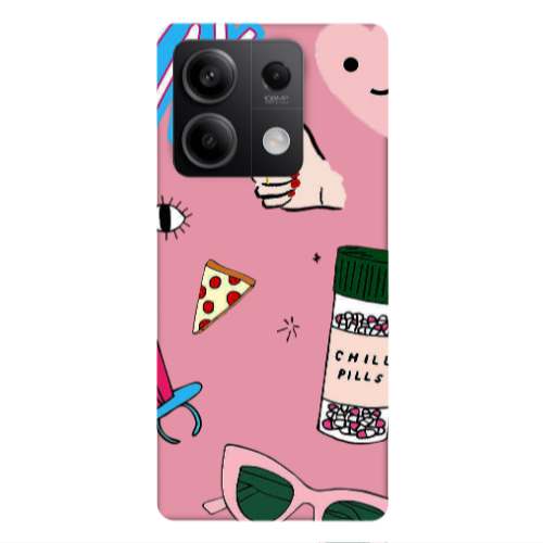 Xiaomi Redmi Note 13Pro 5G Chill Pink Colored Silicone TPU Θήκη