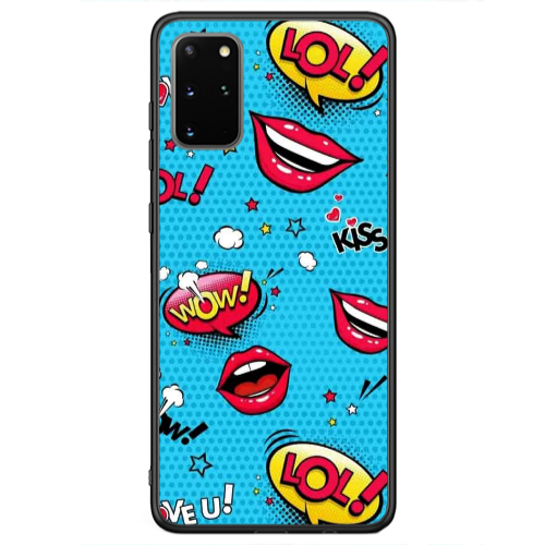 Samsung S20 Sticker Lol desing Black Glossy Θήκη
