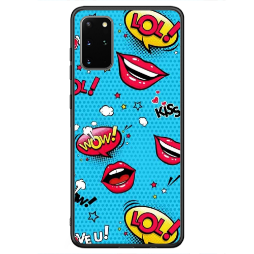 Samsung S20 FE Sticker Lol desing Black Glossy Θήκη