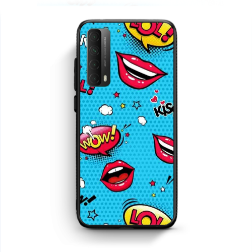 Huawei P Smart 2021 Sticker Lol desing Black Glossy Θήκη
