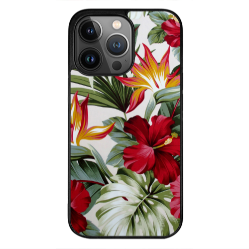 Apple iPhone 11 Pro laves and flowers Black Glossy Θήκη