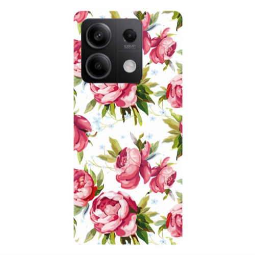 Xiaomi Redmi Note 13Pro 5G Roses and laves Transparent Silicone TPU Θήκη