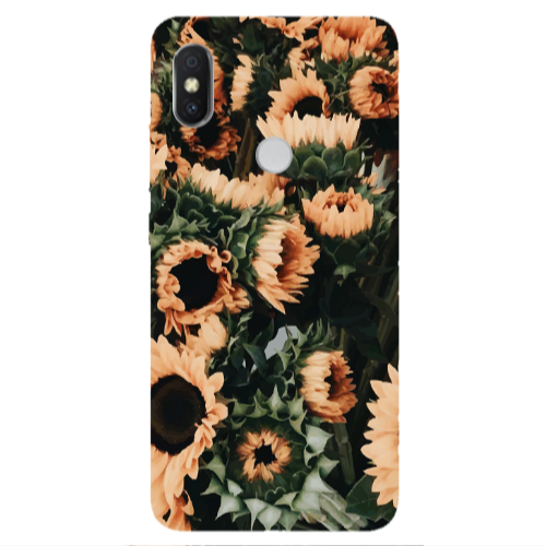 Xiaomi Redmi S2 Sunflowers Transparent Silicone TPU Θήκη