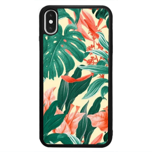 Apple iPhone X Tropic Laves Black Glossy Θήκη