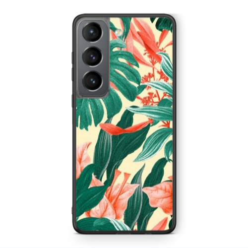 Samsung S21 Tropic Laves Black Glossy Θήκη