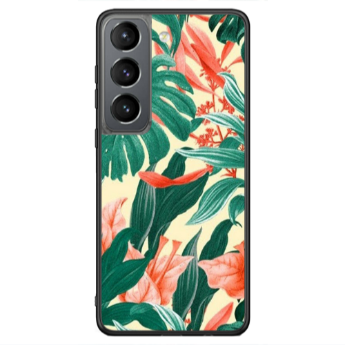Samsung S21 Ultra Tropic Laves Black Glossy Θήκη