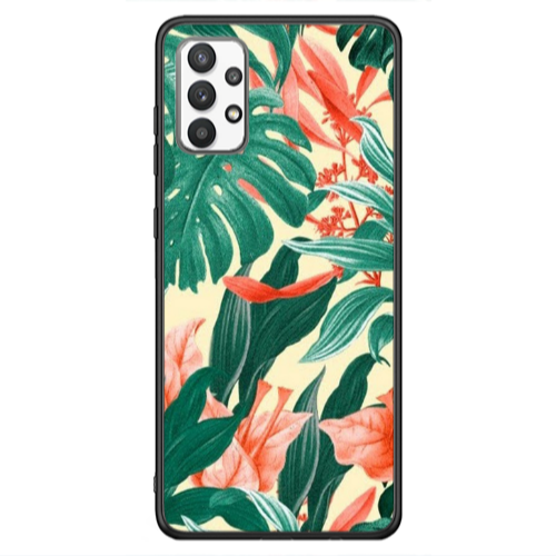 Samsung A13 4G Tropic Laves Black Glossy Θήκη