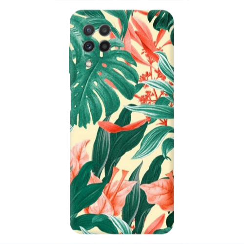 Samsung A22 4G Tropic Laves Transparent Silicone TPU Θήκη