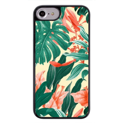 Apple iPhone 7 Tropic Laves Black Glossy Θήκη