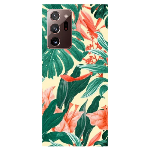 Samsung Note 20 Ultra Tropic Laves Transparent Silicone TPU Θήκη