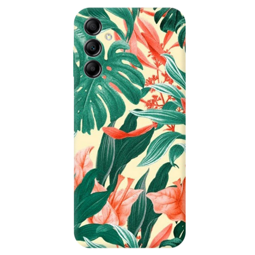 Samsung A24 Tropic Laves Transparent Silicone TPU Θήκη