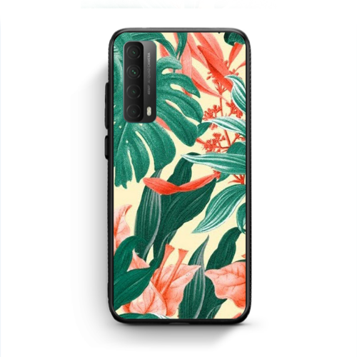 Huawei P Smart 2021 Tropic Laves Black Glossy Θήκη