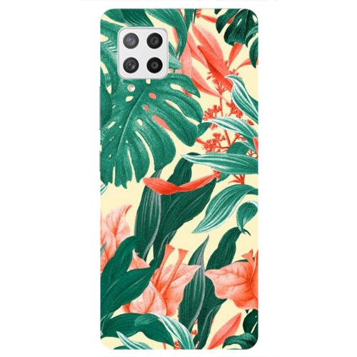 Samsung A42 5G Tropic Laves Transparent Silicone TPU Θήκη