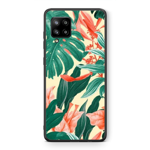 Samsung A42 5G Tropic Laves Black Glossy Θήκη