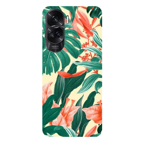 Honor 90 Lite 5G Tropic Laves Transparent Silicone TPU Θήκη