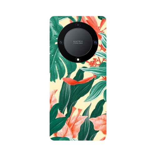 Honor Magic5 Lite 5G Tropic Laves Transparent Silicone TPU Θήκη