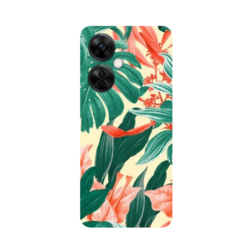Oneplus Nord CE 3 Lite 5G Tropic Laves Transparent Silicone TPU Θήκη