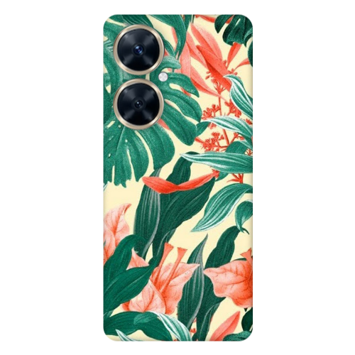 Huawei Nova 11i Tropic Laves Transparent Silicone TPU Θήκη