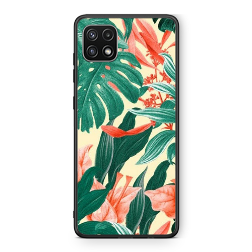 Samsung A22 5G Tropic Laves Black Glossy Θήκη
