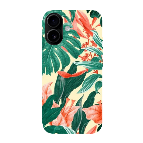Apple Iphone 16 Tropic Laves Transparent Silicone TPU Θήκη