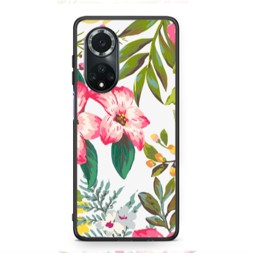 Huawei Nova 9 Red laves Black Glossy Θήκη